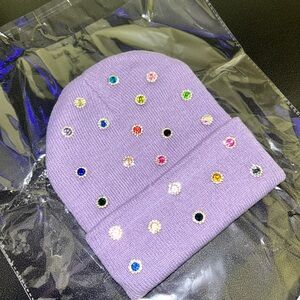 “Cosmic Candy (Grape Orbit)” Beanie